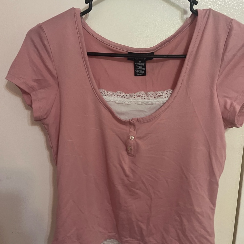 Pink Women's Top